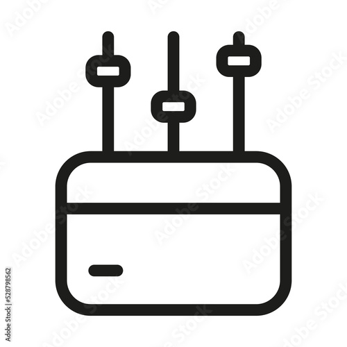 Credit card limit icon. Limit Bank card, banking vector illustration