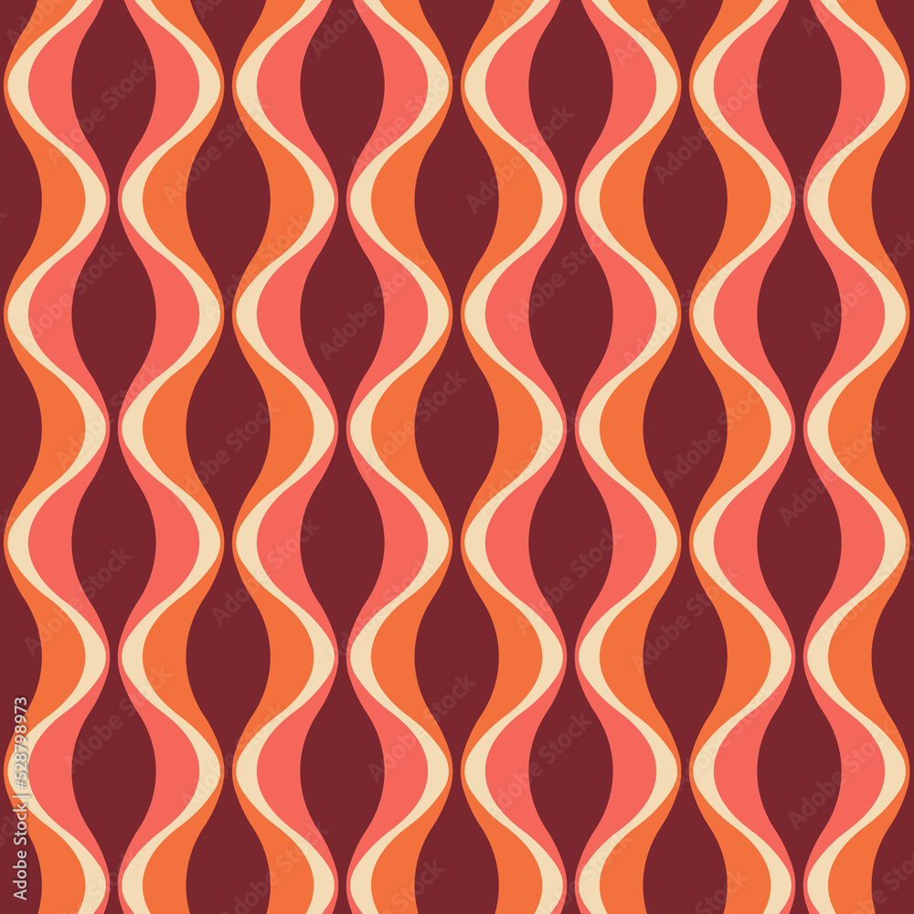 Aesthetic mid century printable seamless pattern with retro design. Decorative 50`s, 60's, 70's style Vintage modern background in minimalist mid century style for fabric, wallpaper or wrapping Aesthetic mid century printable seamless pattern with retro design. Decorative 50`s, 60's, 70's style Vintage modern background in minimalist mid century style for fabric, wallpaper or wrapping
