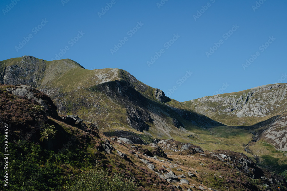 Mountains in Snowdonia National Park