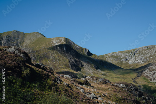 Mountains in Snowdonia National Park