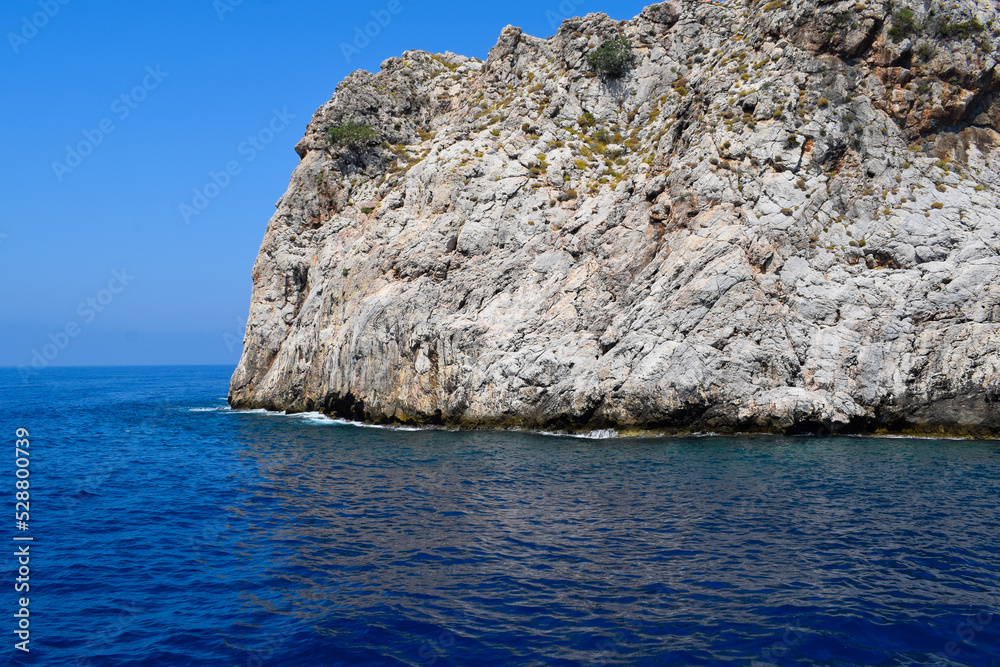 rocks in the sea