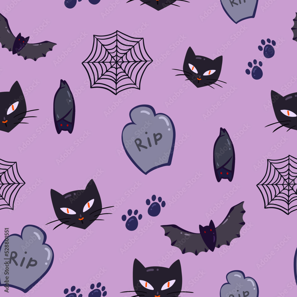 Dark Pattern with Hallowen