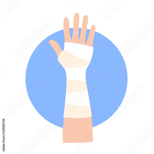 human arm trauma