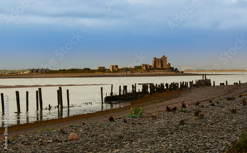 Piel Castle from the Nature Reserve