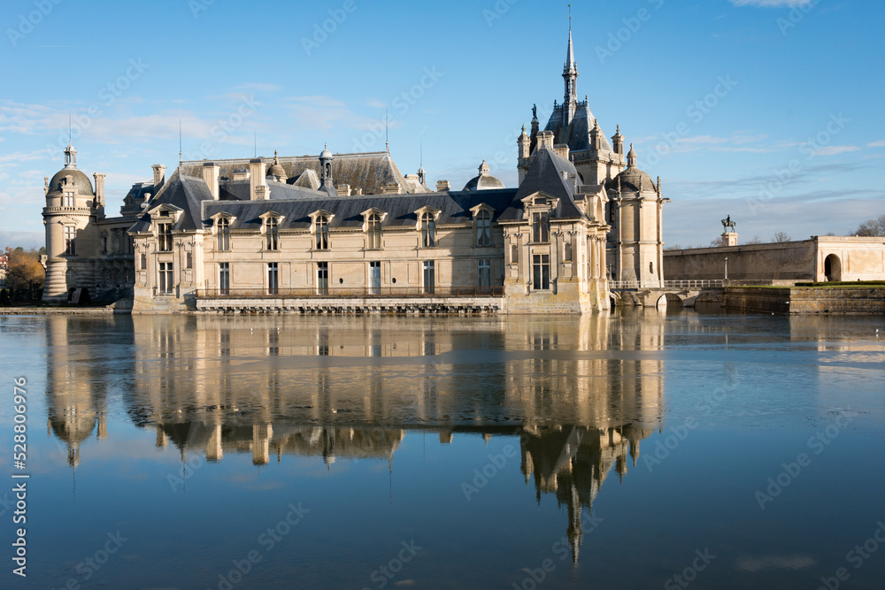 The equestrian town of Chantilly, France
