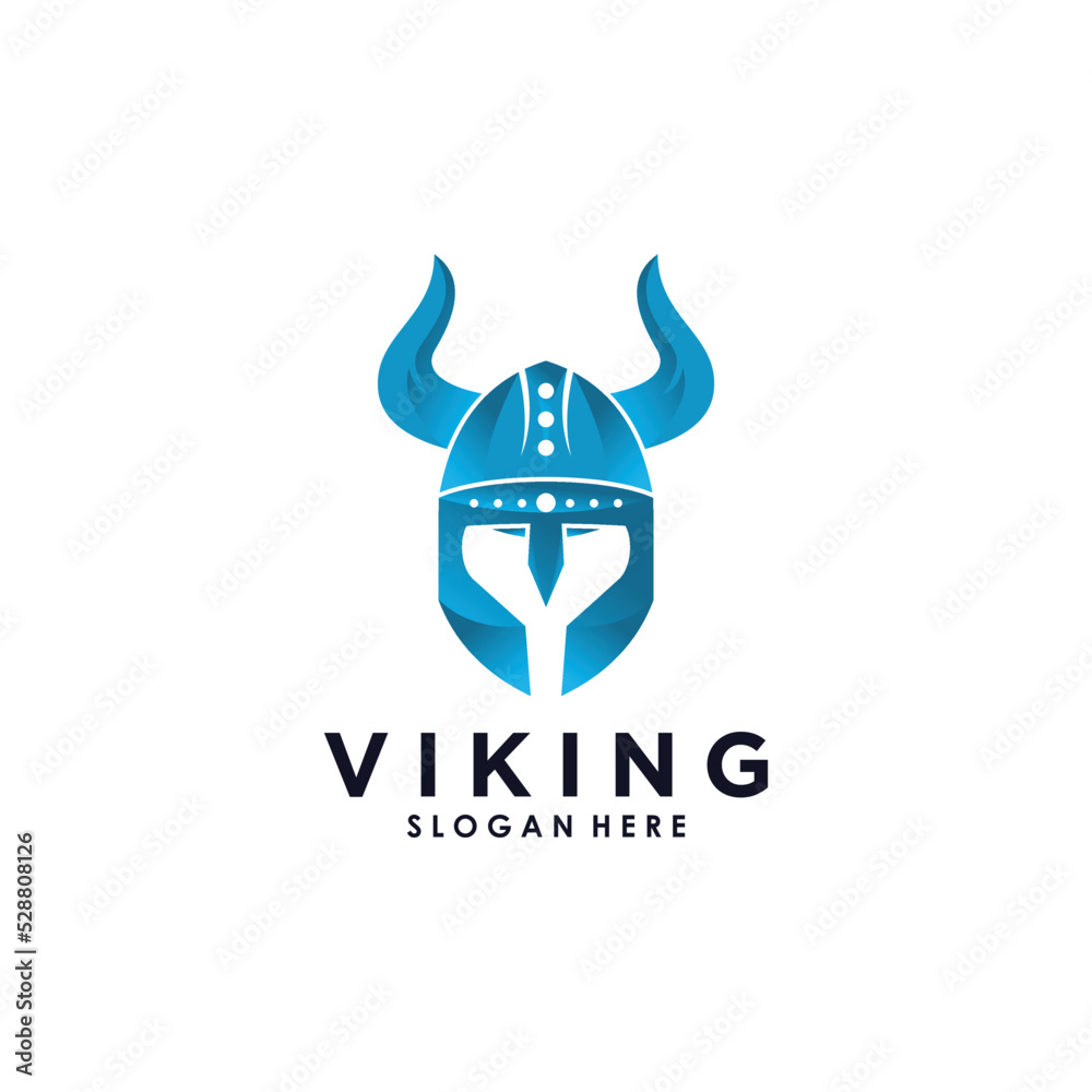 viking logo design vector with modern and creative concept viking logo design vector with modern and creative concept
