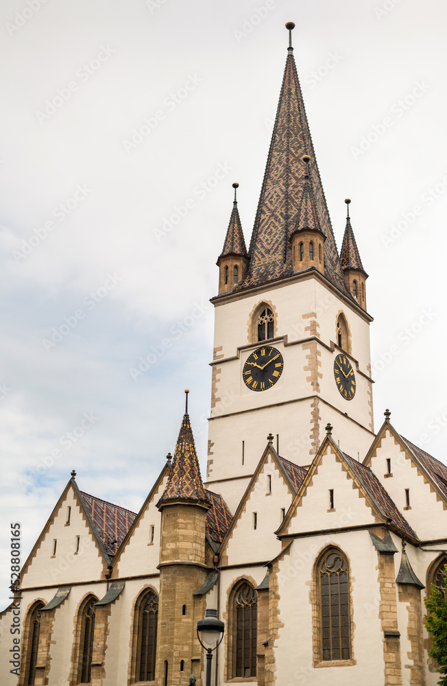 Sibiu Lutheran Cathedral in Romania