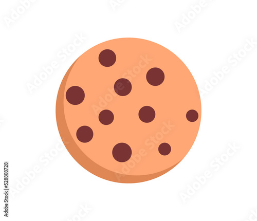 Protection of personal data information cookie and internet web page we use cookies policy concept flat vector illustration.