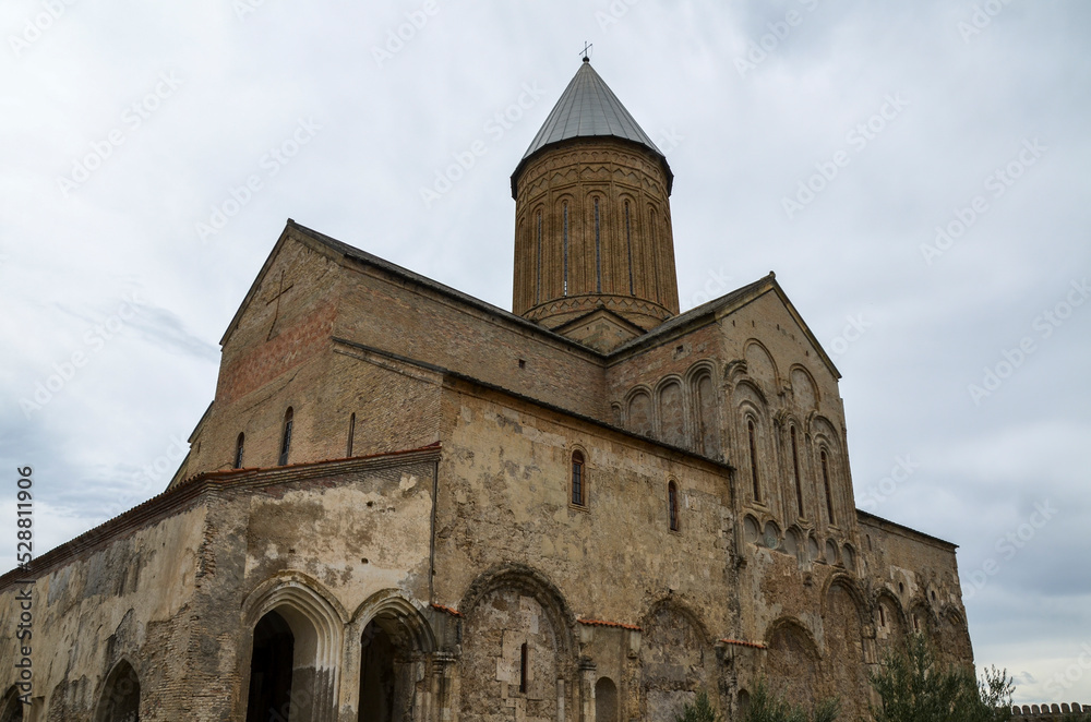Cathedral of St. George at Alaverdi orthodox monastery in Kakheti region, Georgia