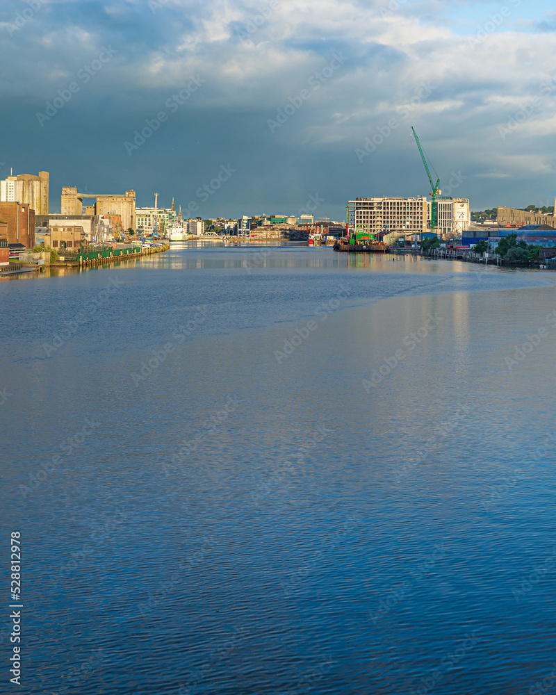 view of  Port of Cork, Cork City. Ireland