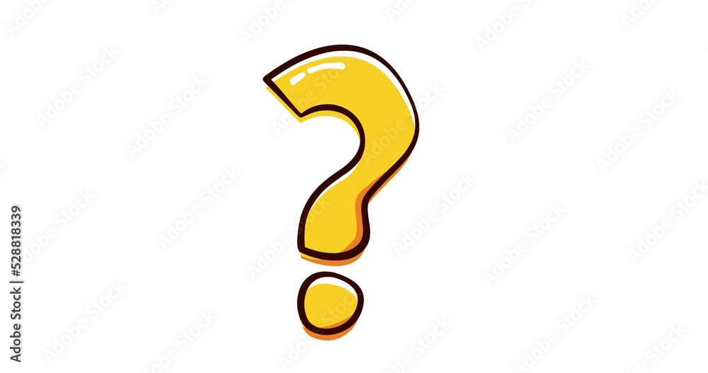 question mark hand drawn animation question mark hand drawn animation
