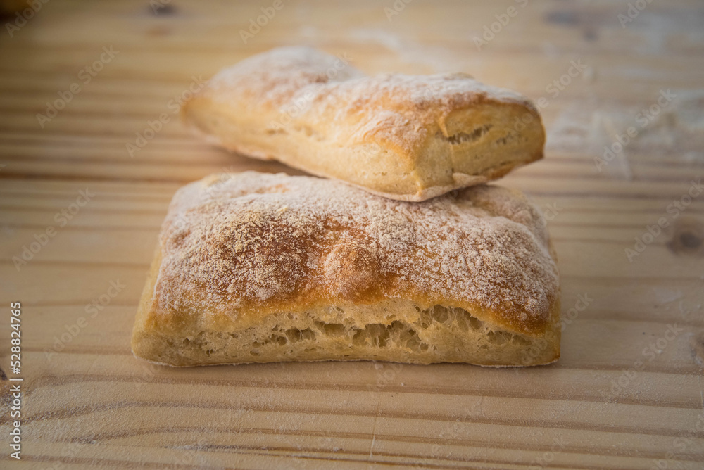 homemade bread and hot bread, bakery