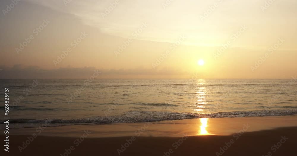Nature video 4K ProRes HQ Dramatic sunset sky background tropical beach sea. Phuket Thailand beautiful tropical beach with a sunset sky. Beautiful Phuket beach in Andaman sea Nature video 4K ProRes HQ Dramatic sunset sky background tropical beach sea. Phuket Thailand beautiful tropical beach with a sunset sky. Beautiful Phuket beach in Andaman sea