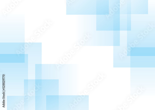 幾何学模様の抽象的な背景　青