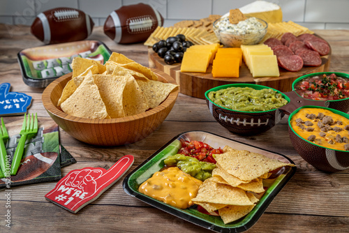 Football Food for a game watching or tailgating party