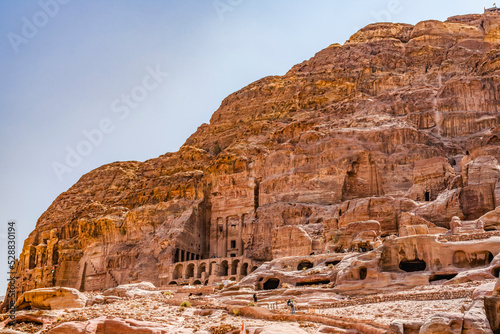 Royal Rock Tombs Petra Jordan