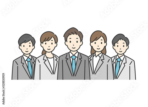 ビジネスパーソンのチーム