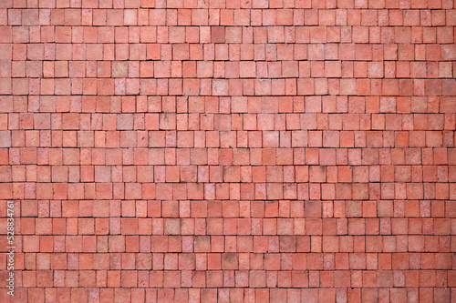 brown brick wall textured, construction industry