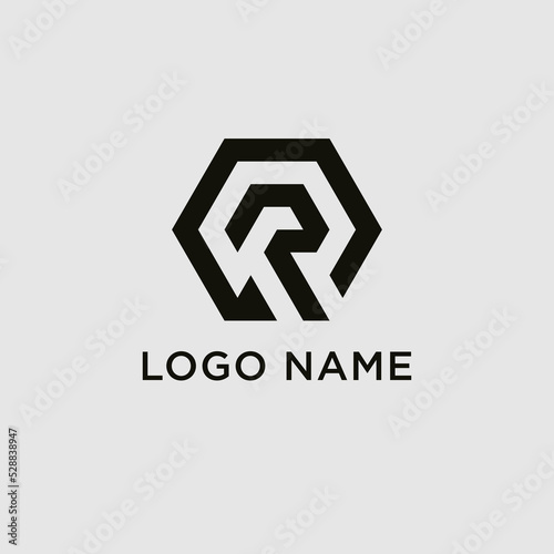 letter p logo design