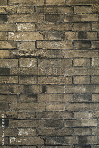 Brick and stone flat plate wallpaper texture