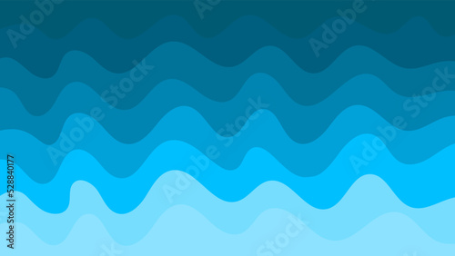 Colorful Wave Distortion Abstract Background