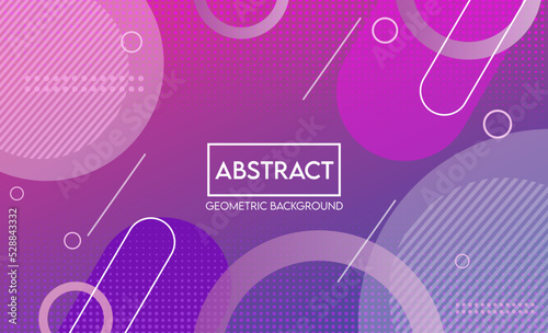 abstract geometric background banner template