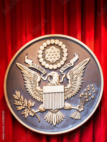 Emblem of the United States of America (USA) photo