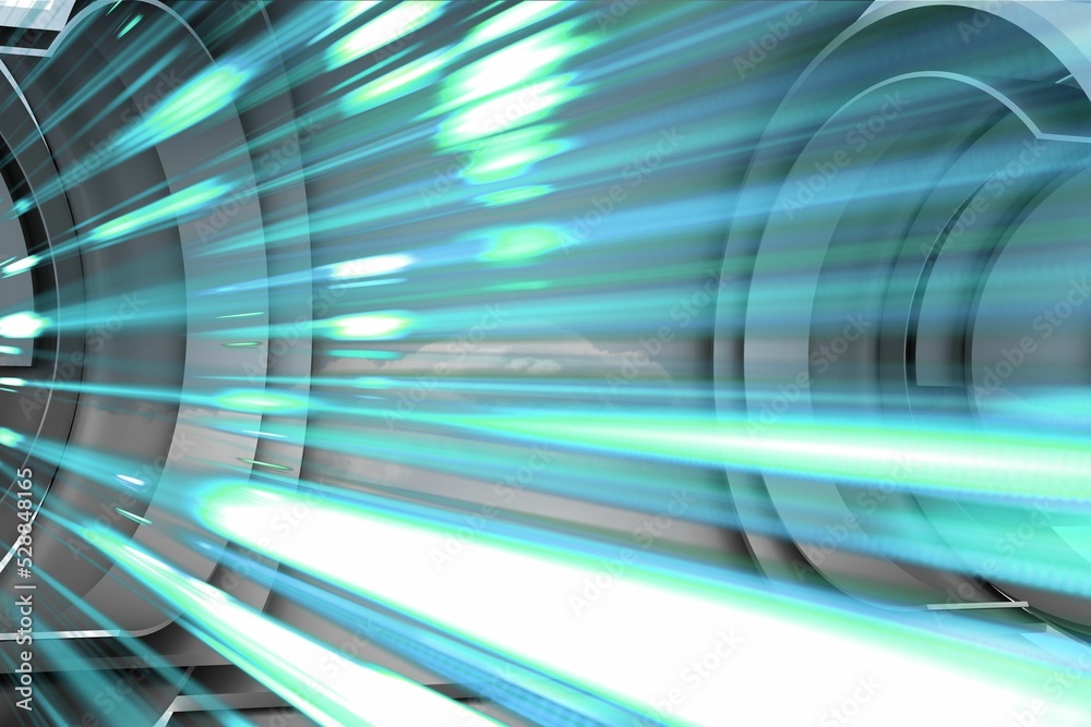 Abstract blue design in futuristic structure Abstract blue design in futuristic structure