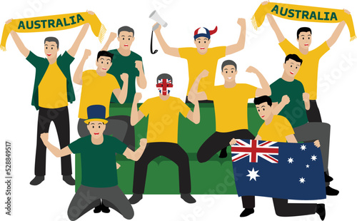 Passionate Football Fans From Australia