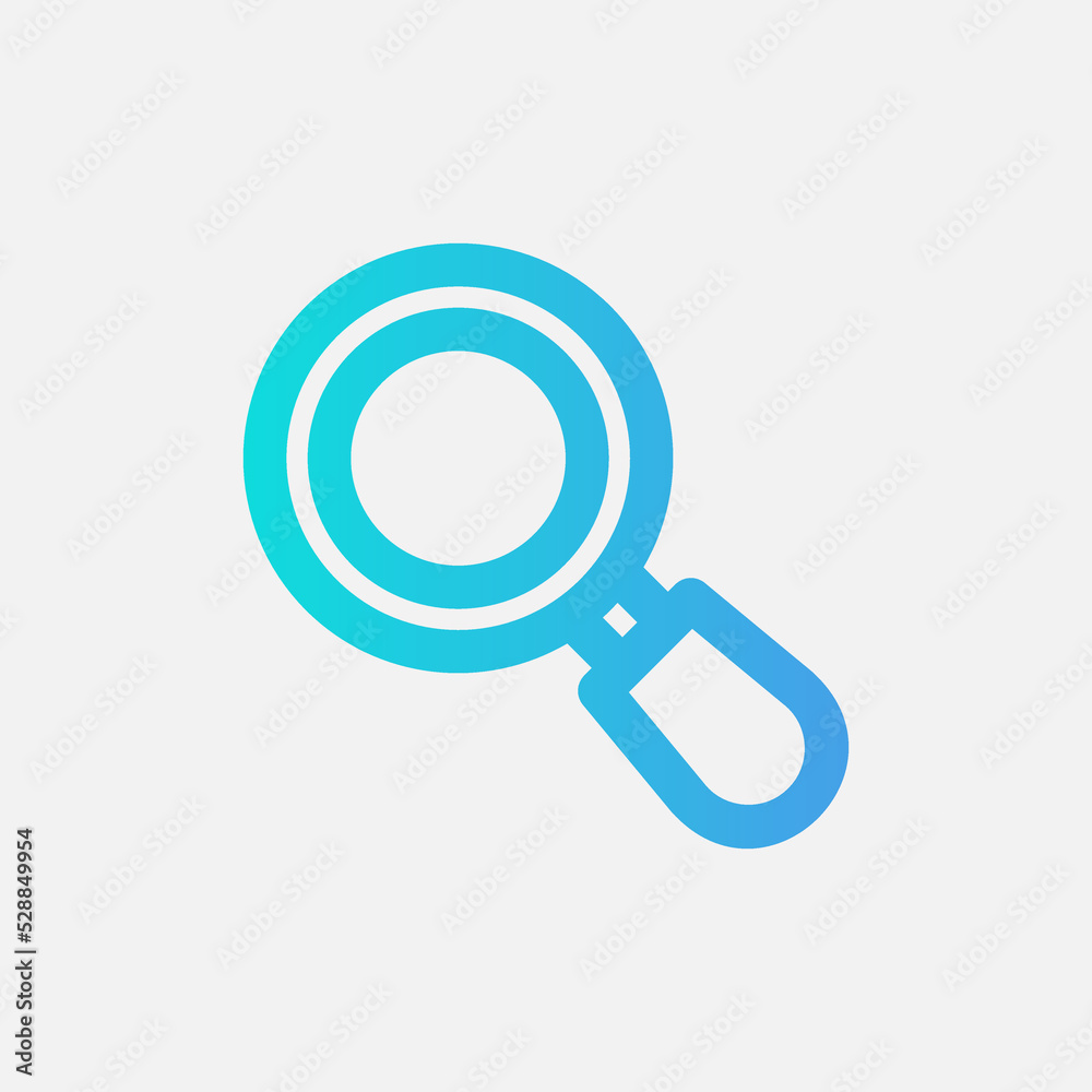 Search icon in gradient style about user interface, use for website mobile app presentation Search icon in gradient style about user interface, use for website mobile app presentation