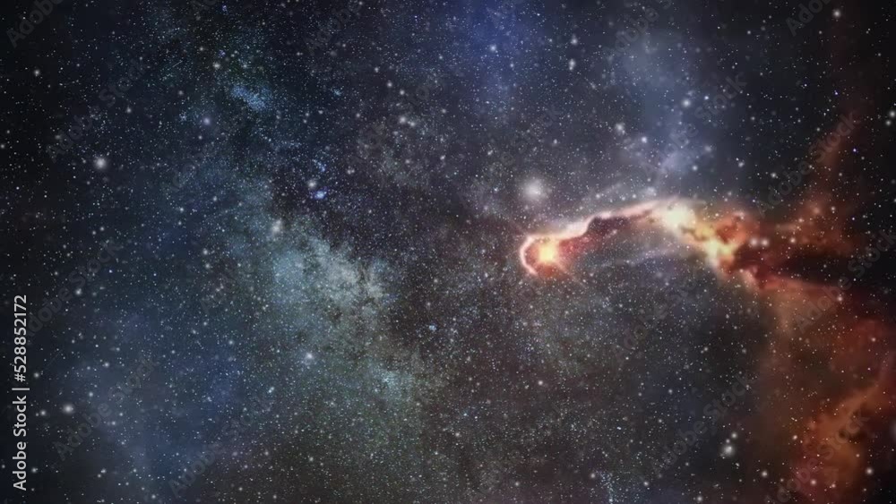4k space, nebula clouds moving in the dark universe 4k space, nebula clouds moving in the dark universe