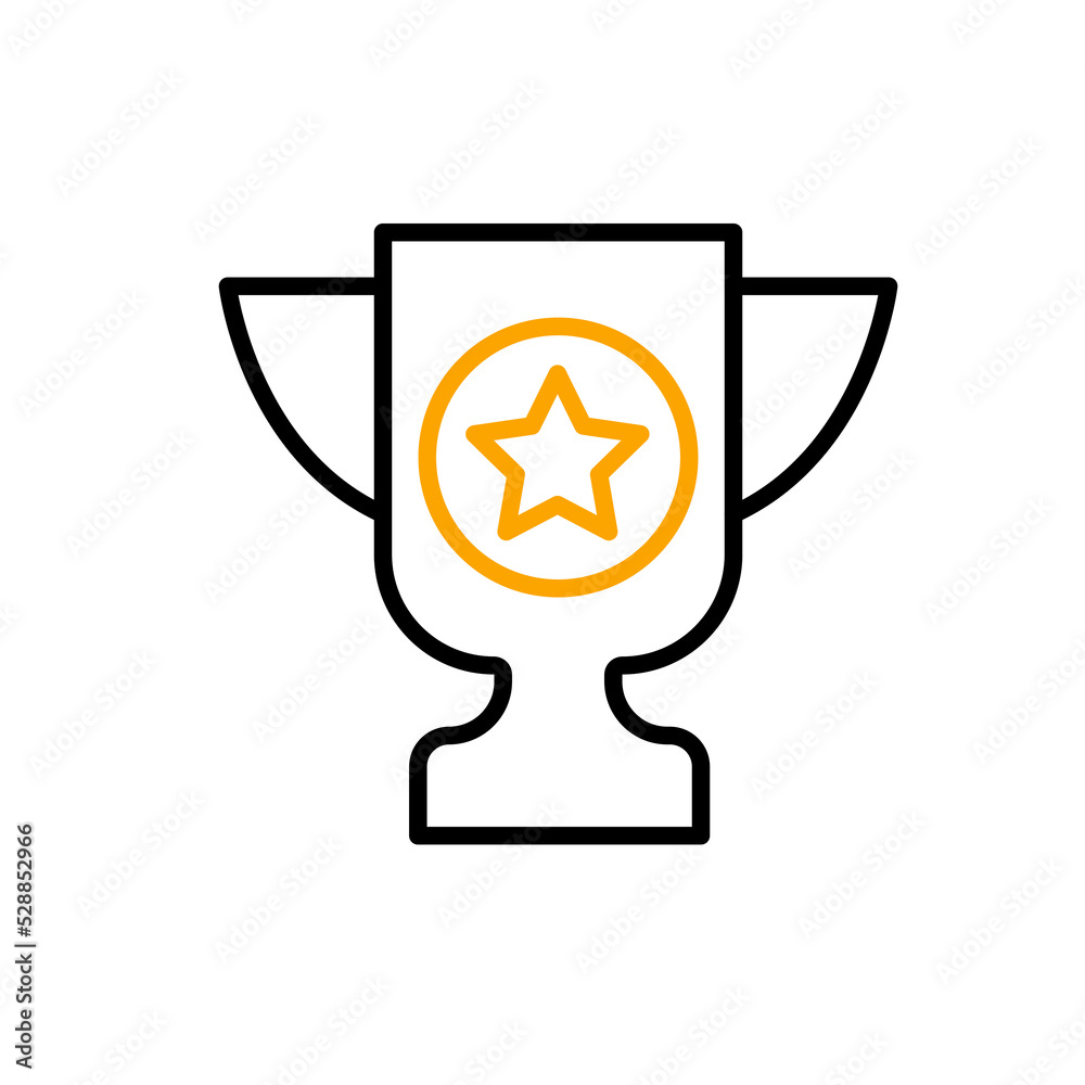 award concept line icon. Simple element illustration. award concept outline symbol design. award concept line icon. Simple element illustration. award concept outline symbol design.