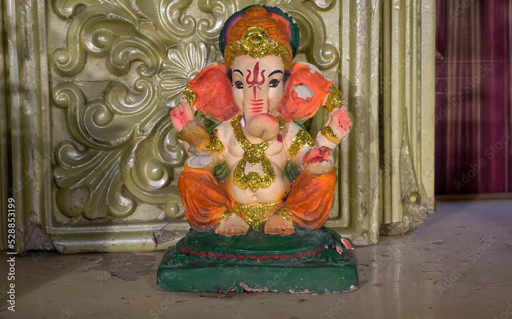 A cute little idol of Ganesha