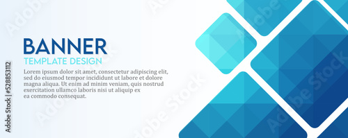 banner template background with space for text