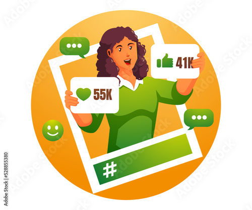 social media influencers get a lot of attention