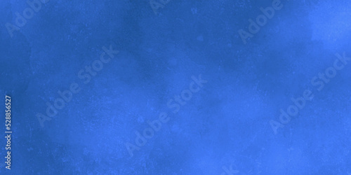 Abstract grunge background. With different color patterns. Blue paint wall background and texture
