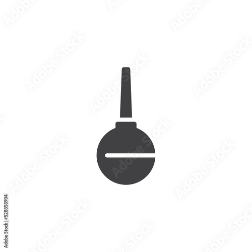 Medical enema vector icon