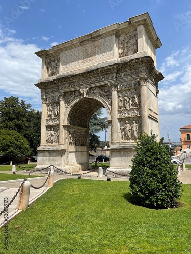 arch of triumphs (Traiano’s arch, Benevento, Italy)