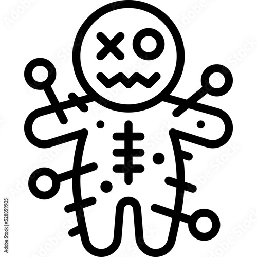 voodoo line icon