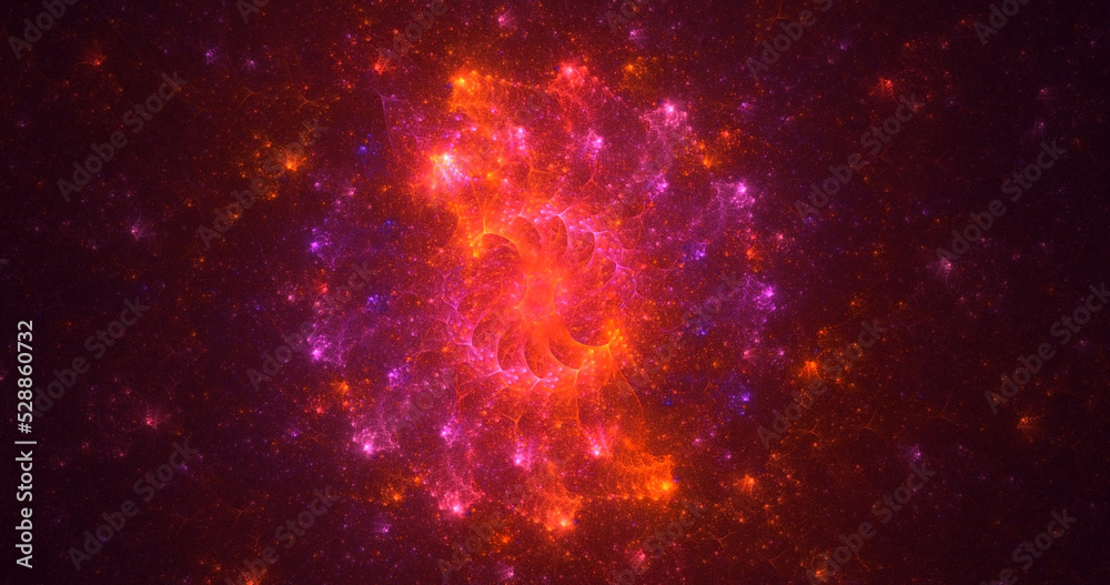 Obraz premium 3D rendering abstract circle light background