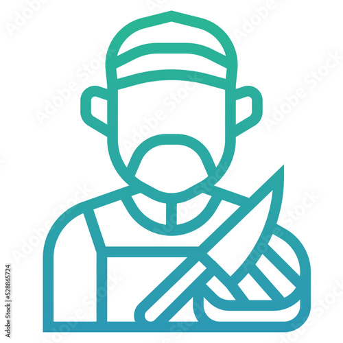 butcher icon photo
