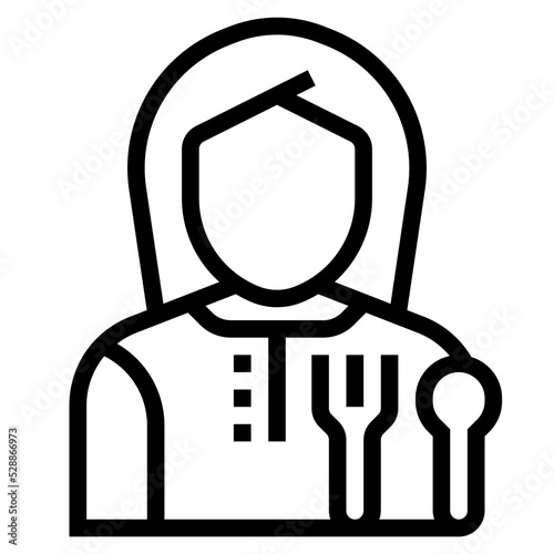 lunchroom supervisor icon