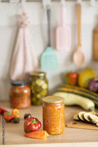 vegetables on the table