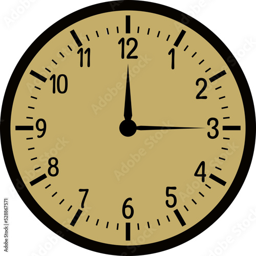 clock vector design illustrated isolated on transparent background 