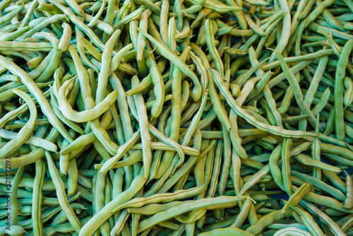 green beans background