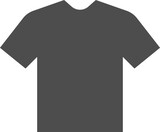 shirt shape isolated transparency background 