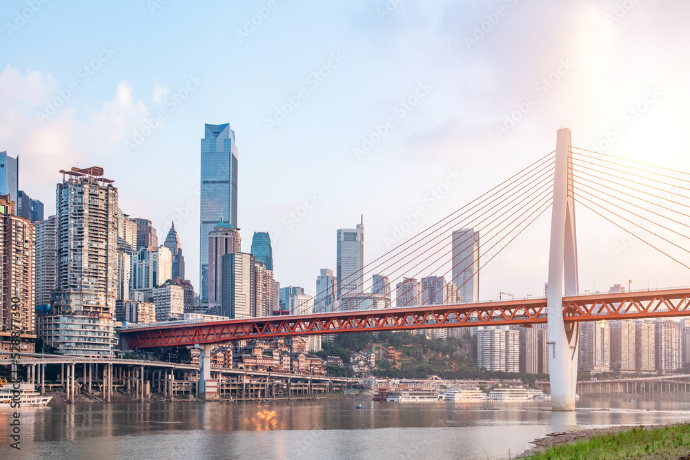Cityscape of Chongqing, China