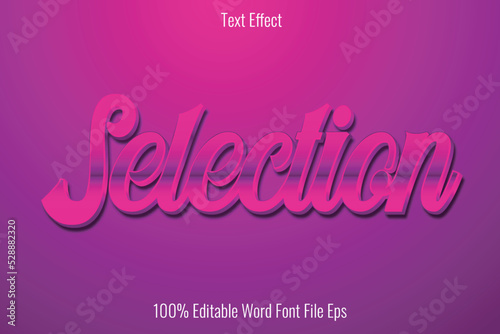 text effect 