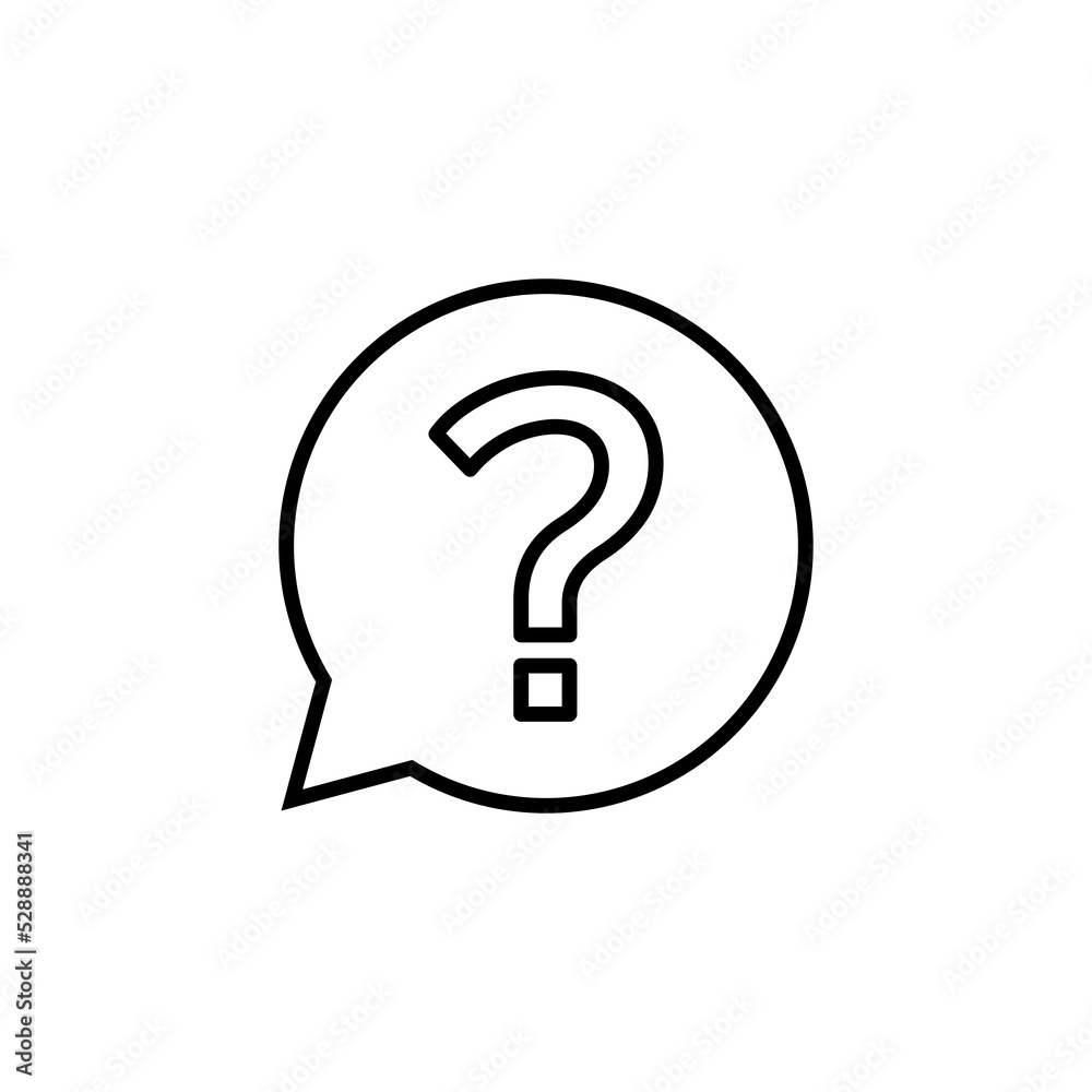 Question icon for web and mobile app. question mark sign and symbol Question icon for web and mobile app. question mark sign and symbol