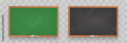 Empty whiteboard with marker pens. Realistic office. Whiteboard. School chalkboard, cork board, whiteboard for markers. Business presentation. Vector mockup of office white board. Vector illustration